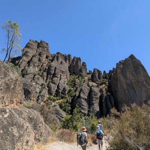 Le formazioni del Pinnacles National Park