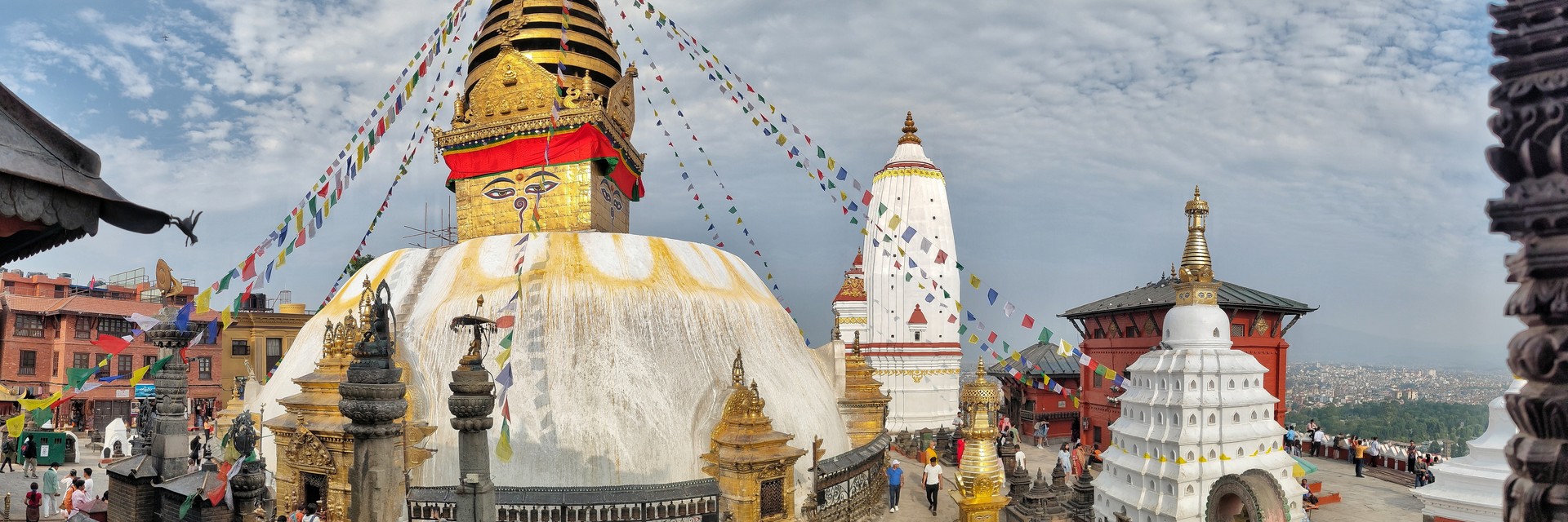 Lo Stupa di Swayambhunath a Katmandu