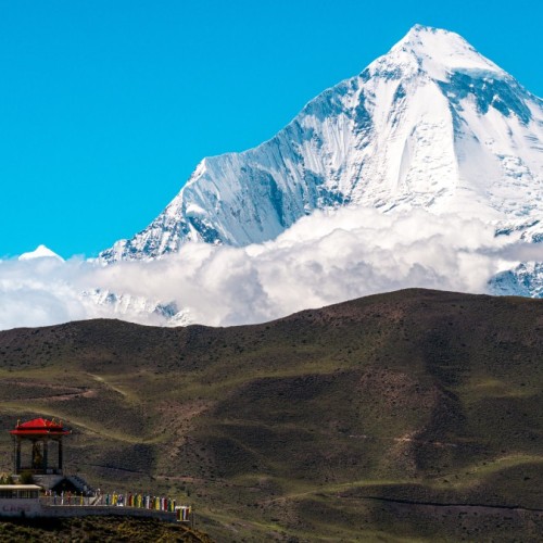 Dhaulagiri 8167m, la settima montagna più alta al mondo.