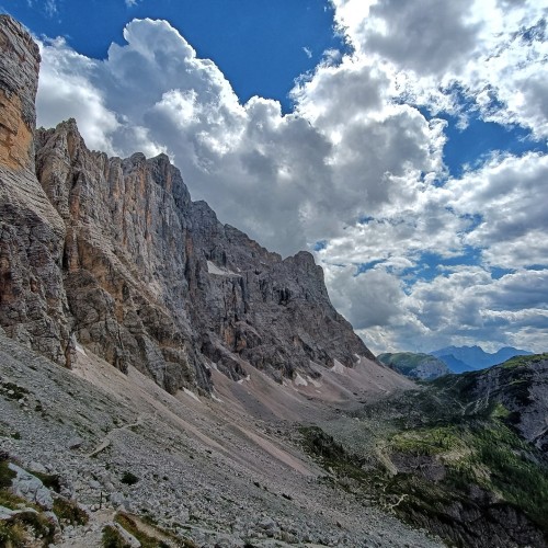 la parete nord della Civetta