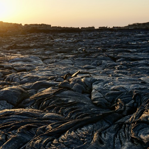Erta Ale al tramonto