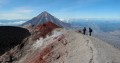 Panorama sulle creste del vulcano Avachinsky
