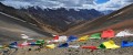 bandierine tibetane segnano ogni valico del Ladakh
