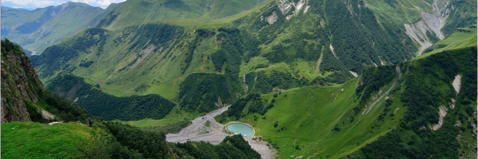 Khevi region panoramic 