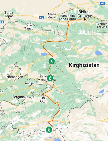 Kirghiz trekking (Camp 1 Lenin)