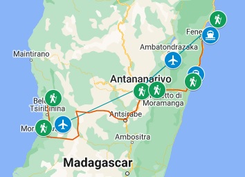 Madagascar Est + Ovest