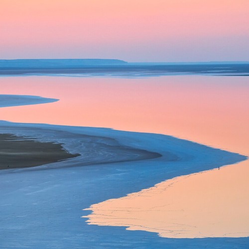Mangistau Tuzbair salt lake