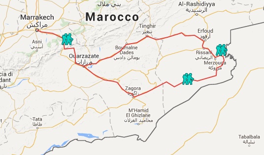 Marocco traversata 9 gg