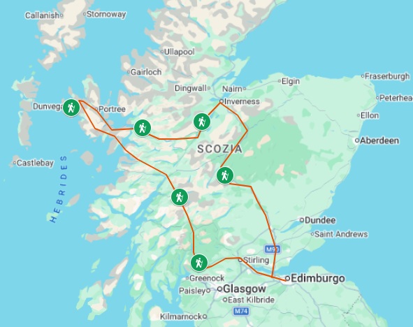 Scozia geo-escursionistico 8 giorni