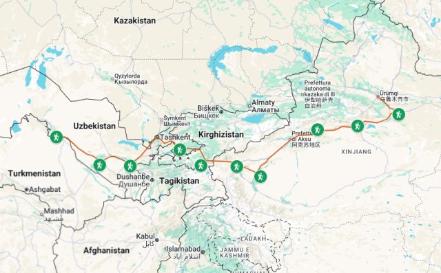 Via della Seta Kailas Viaggi: Uzbekistan-Kirghizistan-Cina